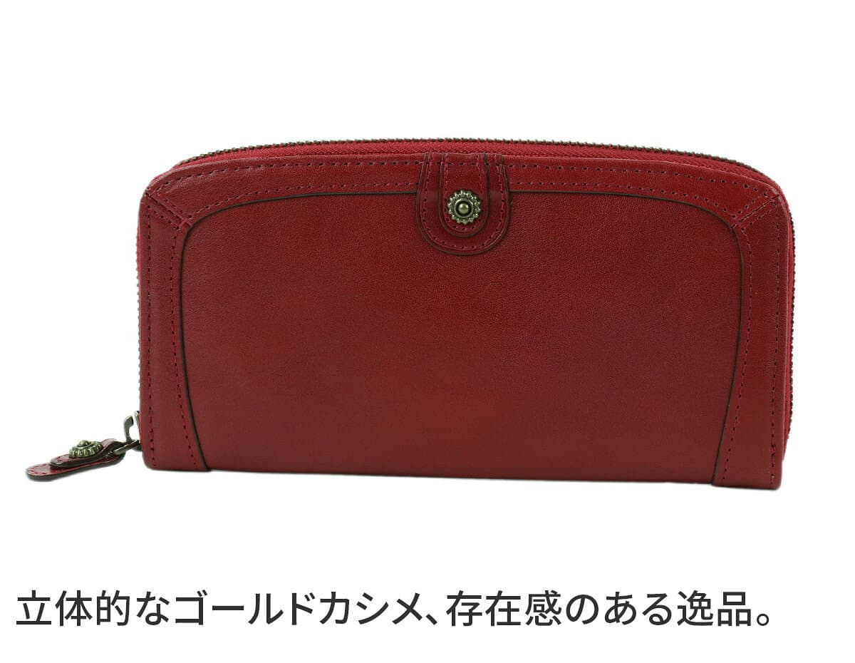 【ダコタ限定 ケアセット付＋3年保証】 Dakota ダコタ 長財布リードクラシック 小銭入れ付き長財布（ラウンドファスナー式） 0032081レディース 財布 ラウンドファスナー 復刻 ギフト かわいい おしゃれ プレゼント ブランド thumbnail 3