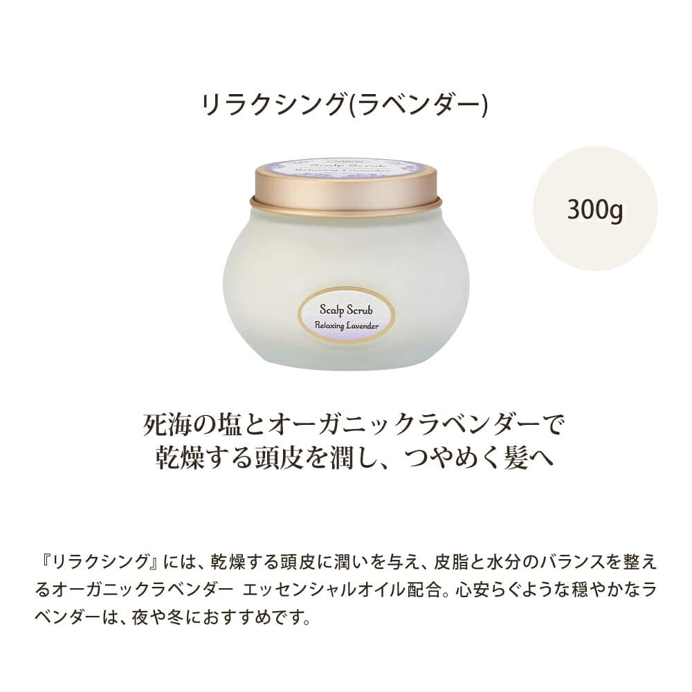 サボン SABON ヘッドスクラブ ギフト ラベンダー ミント ゼラニウム 300g 頭皮ケア ヘアケア ブランド 高級 ディープクレンジング ボタニカルオイル配合 プレゼント 喜ばれるギフト 2026 香り 母の日 thumbnail 2