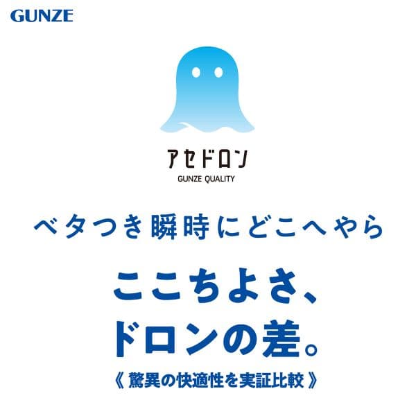 20％OFF【メール便(30)】 グンゼ GUNZE アセドロン Vネック 半袖 Tシャツ インナー メンズ 全5色 M-LL 下着 大きいサイズ thumbnail 3
