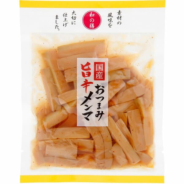 【2月新商品】国産おつまみ旨辛メンマ（90g）【マルアイ食品】