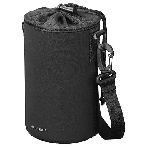 ハクバ HAKUBA 交換レンズケース スリムフィット02 レンズポーチ 110-180 ブラック KLP-S02-1118