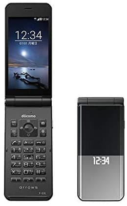 新品・未使用 docomo Arrows ケータイ本体 携帯電話本体 F-03L ブラック 　白ロム 注）SIMフリーではありません。 thumbnail 3