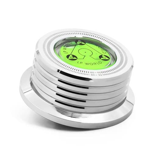 KozyOneレコードスタビライザー高精度安定性ターンテーブル重量スタビライザーアルミニウム合金レコード重量クランプ振動軽減LPレコードアクセサリー多くのレコードプレーヤーに適用(…