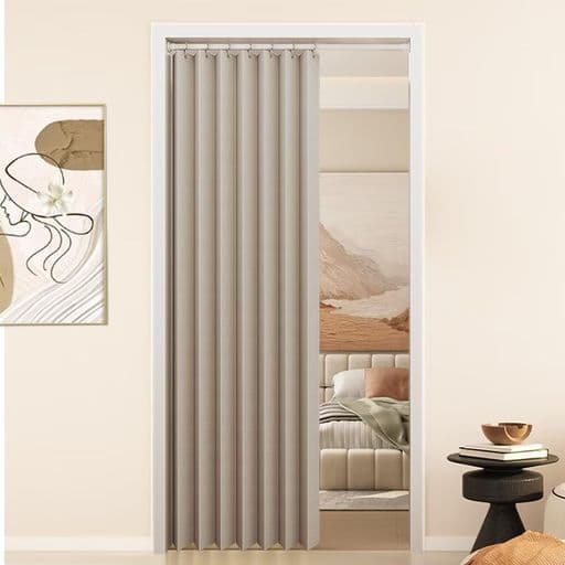 NEKOHASHIカーテン遮光間仕切りカーテン断熱保温遮光カーテン180cm丈幅150cm1級遮光99.9%以上遮光おしゃれ1枚入り北欧アコーディオンカーテン間仕切りロング節電対策形状記憶遮熱防音防寒目…