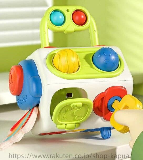 赤ちゃん 知育玩具モンテッソーリ おもちゃ指先トレーニング スイッチ シャギー カラフル 多機能 おもしろい ベビー 鍵 指先訓練 誕生日 クリスマスプレゼント 出産祝い ベビー向けおもちゃ はじめて おもちゃ 6ヶ月 1歳 2歳 送料無料 thumbnail 2