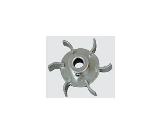 東京理化器械（EYELA） 湾曲平羽根タービン 軸径8mm 翼径60mm 1個