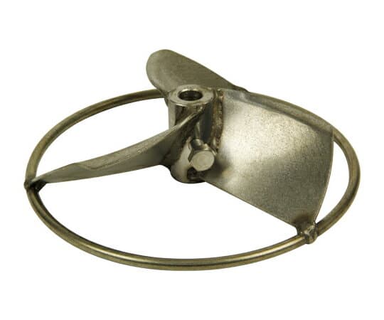 YOSHIOKA カクハン羽根 WR羽根 (適応軸：(M12)ねじ込み式カクハン機用軸) 1個 RT/RMジクヨウ