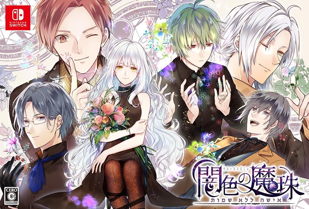 闇色の魔珠 初回限定版 同梱物 A5アクリルパネル & クリアカード6枚セット & B5ブック 書き下ろしショートストーリー＋設定原画集 Switch PTV2-05