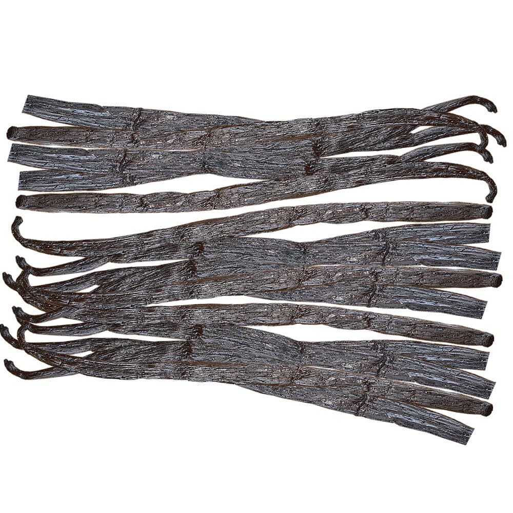 バニラビーンズ ホール 業務用25本入 Aグレード品質 マダガスカル産（長さ約16-20cm 重さ1本約4g）製菓用 製菓材料 料理 ケーキ材料 スイーツ材料 手作りお菓子の原材料 プロ材料 プリン材料 アイスクリーム材料 シュークリーム材料 カスタードクリーム材料 vanilla beans