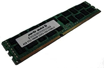 【中古】【輸入品・未使用】parts-quick 量子ストラトスS210-x12ms DDR3 1333 PC3-10600 ECC登録済みサーバーDIMM（部品-迅速なブランド）用4GBメモリアップグレード