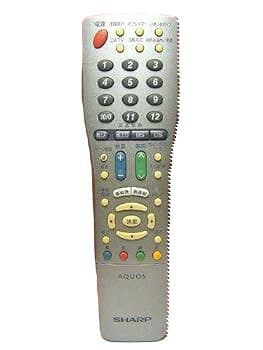 【中古】【良い】シャープ(SHARP) シャープ テレビリモコン GA366WJSA