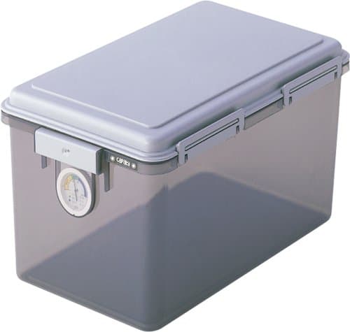 【中古】【非常に良い】ナカバヤシ キャパティ ドライボックス 防湿庫 27L グレー 97025