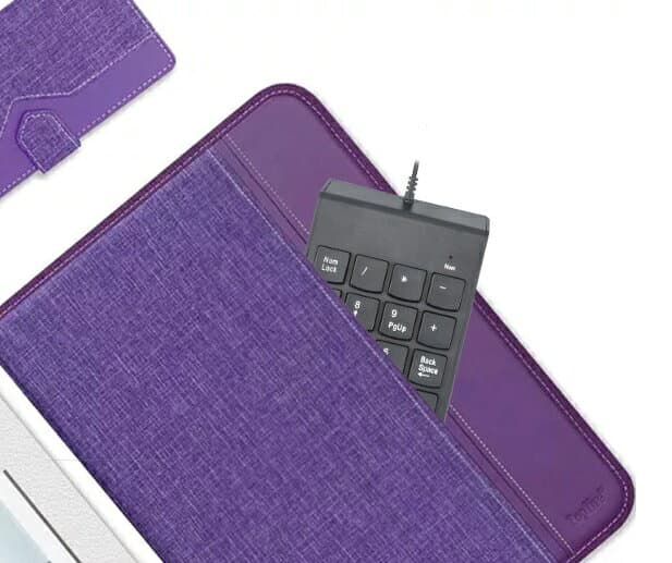 テンキー USBテンキー 軽量 薄型設計 持ち運び 有線 防滴 便利 電卓 PC パソコン 周辺機器 USB接続 数字 メール便 thumbnail 3
