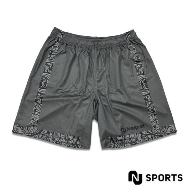 ノグレット (Nogret) ハンドボールウエア トレーニングウエア Tribalゲームパンツ プラクティスパンツ プラパン グレー Nog-Tribal-P-GRY