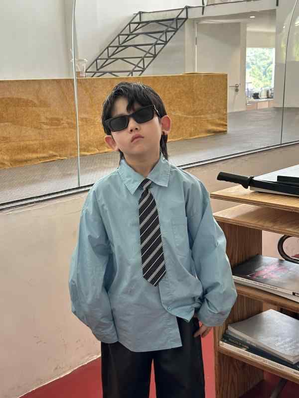 シャツ キッズ 男の子 長袖 韓国 子供服 トップス インナー 秋冬 おしゃれ かわいい