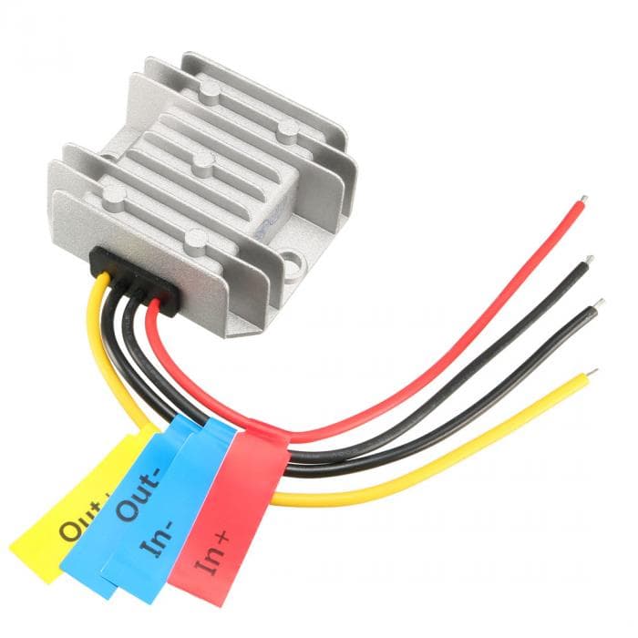 DC 12V 24V 48V 60V 72V ーDC 5V 10A 50W 防水 カーパ ワー モジュール コンバータ レギュレータ