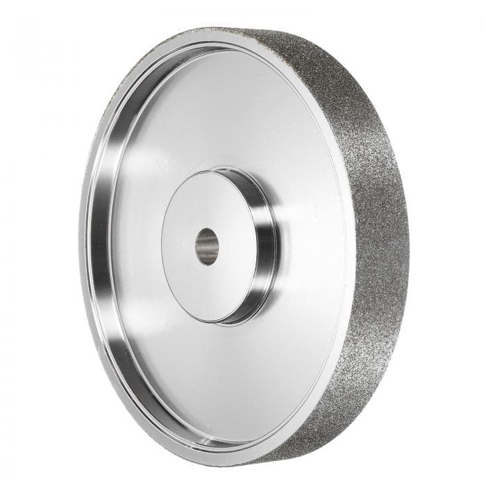 ダイヤモンドラピダリーホイール6"×1" アーバーホール1/2" 60グリット 宝石グラインディングホイール 石 大理石 宝石 ガラス セラミック セメントカーバイド 鋼用