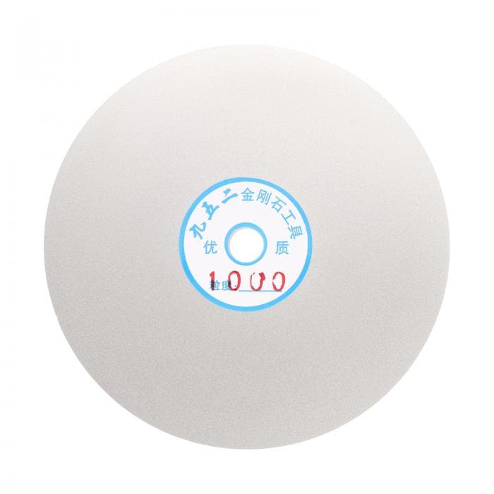 ダイヤモンドフラットラップディスク 6インチx1/2インチアーバー 1000グリット 研磨用ダイヤモンドコーティング砥石 セラミック ガラス 石材 宝石の研磨・研磨・研削・ポリッシュ用