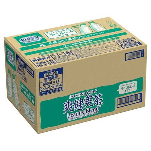 爽健美茶 ラベルレス PET(600ml×48本セット)【爽健美茶】[お茶] thumbnail 2