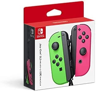 【新品】1週間以内発送　【任天堂純正品】Joy-Con (L) ネオングリーン/ (R) ネオンピンク コントローラー スイッチ ジョイコン 周辺機器