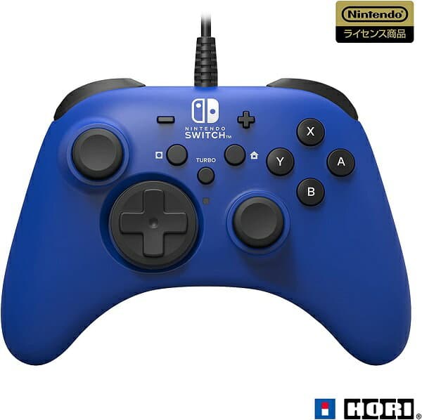 【新品】1週間以内発送【任天堂ライセンス商品】ホリパッド for Nintendo Switch ブルー【Nintendo Switch対応】 スイッチ ゲーム 周辺機器