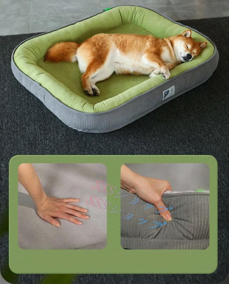 犬猫兼用 ペットベッド 猫 犬 ペット用 小型犬 中型犬 大型犬 洗える 夏 夏用 ふわふわ 大きい 防寒 クッション 布団 ベット ペットマット 猫ベッド 犬ベッド 犬猫用品 滑り止め ペットクッション 寝具 かわいい 可愛い おしゃれ 熱中症対策 暑さ対策 冷房対策 thumbnail 3