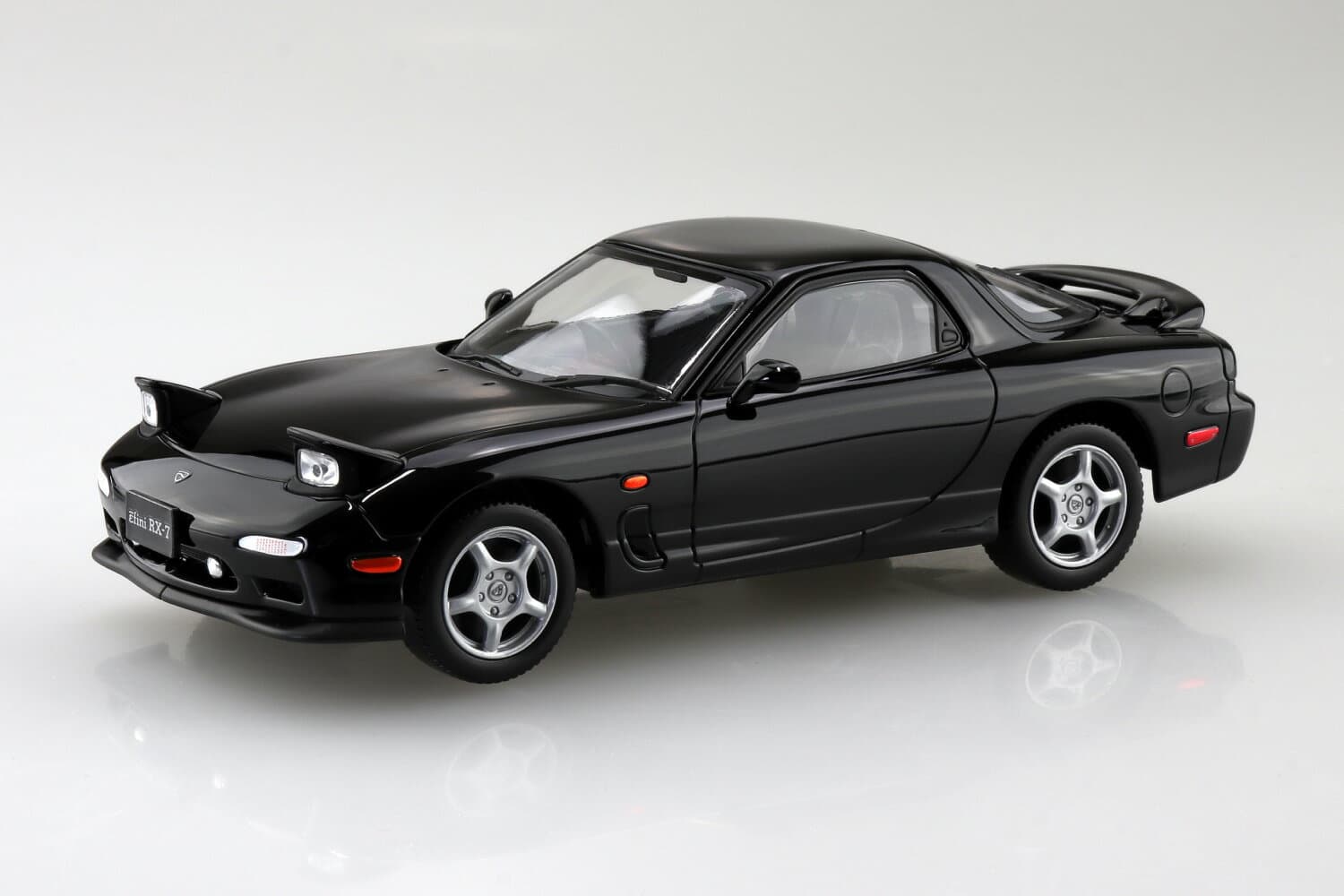 アオシマ プラモデル 1/32 楽プラ スナップキット No.4-BB アンフィニ FD3S RX-7 ブリリアントブラック