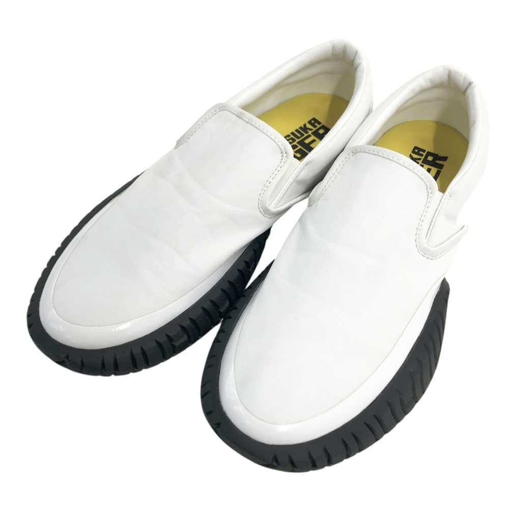 Onitsuka Tiger オニツカタイガー 1183C224 DUCK TIGER SLIP-ON シューズ ホワイト系 27 【中古】メンズ