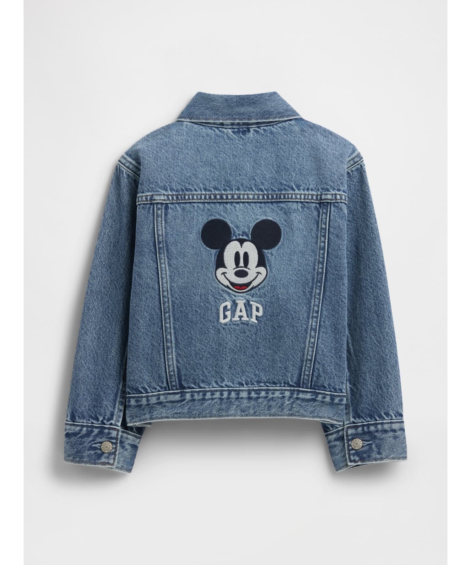 GAP (K)babyGap × ディズニー ミッキーマウス アイコンデニムジャケット ギャップ ジャケット・アウター デニムジャケット ブルー【送料無料】