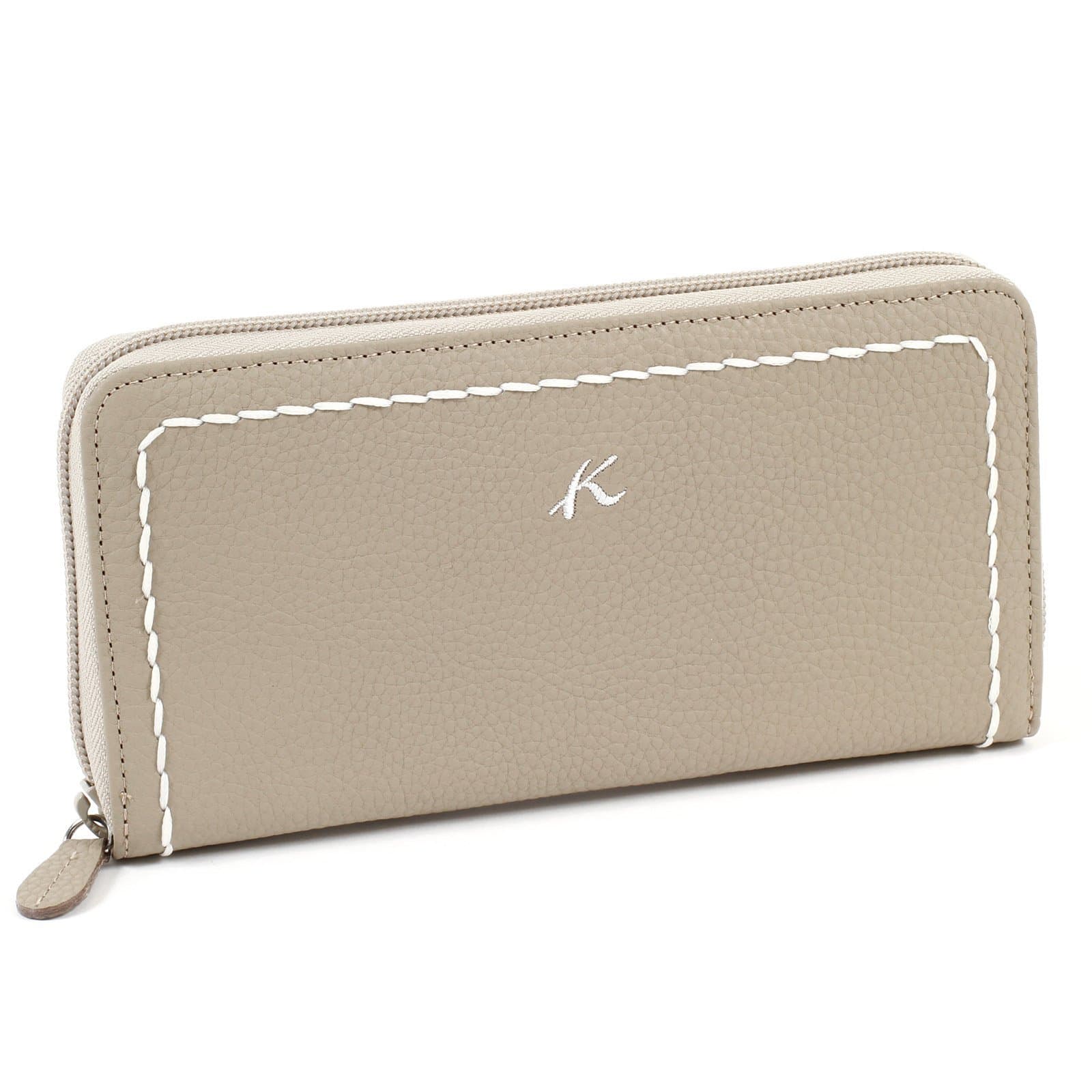 Kitamura (W)長財布 YH0208 キタムラ 財布・ポーチ・ケース 財布 ネイビー ブルー ベージュ イエロー【送料無料】 thumbnail 3