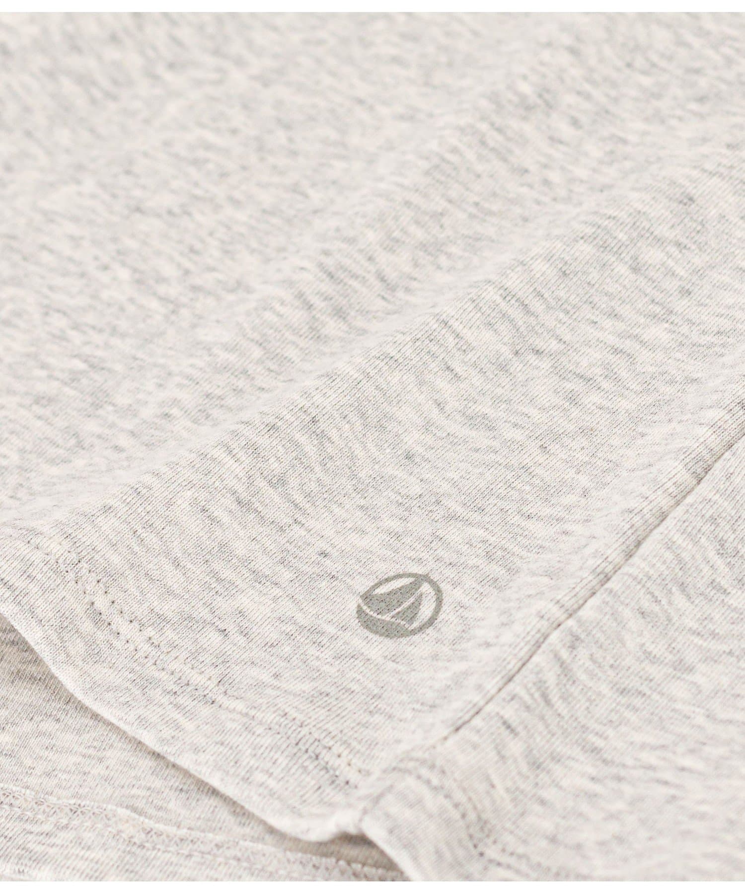 PETIT BATEAU クルーネック長袖Tシャツ プチバトー トップス カットソー・Tシャツ グレー【送料無料】 thumbnail 3