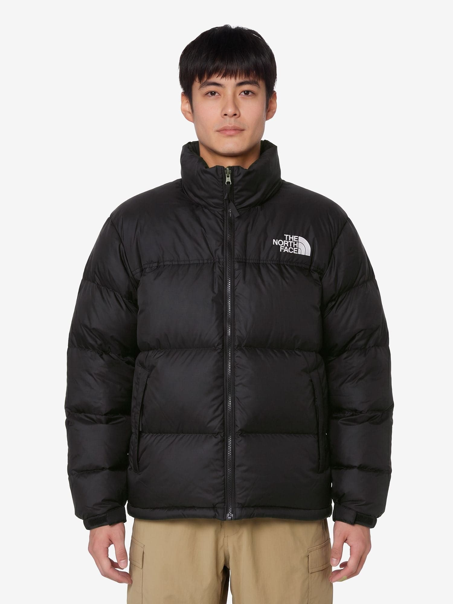THE NORTH FACE 【公式】ヌプシジャケット(ユニセックス) ザ・ノース・フェイス ジャケット・アウター ダウンジャケット・ダウンベスト ブラック ホワイト【送料無料】 thumbnail 3