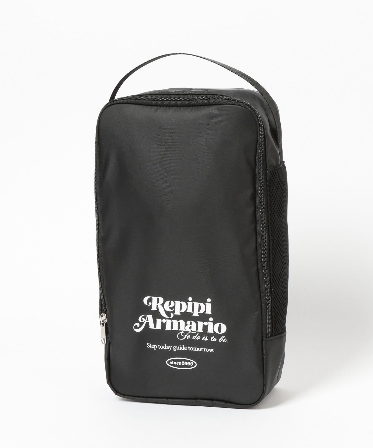 repipi armario RAシューズバッグ レピピアルマリオ シューズ・靴 シューケア用品・シューズ小物 ブラック ブルー