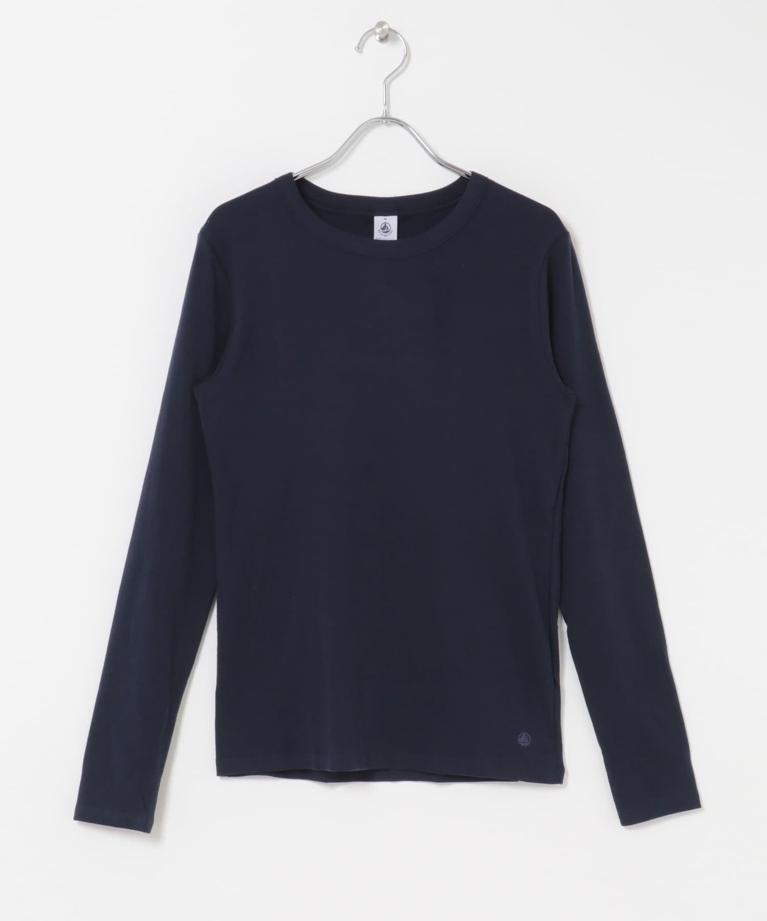 URBAN RESEARCH DOORS PETIT BATEAU クルーネック長袖Tシャツ アーバンリサーチドアーズ トップス カットソー・Tシャツ ネイビー ブラック ホワイト【送料無料】 thumbnail 2