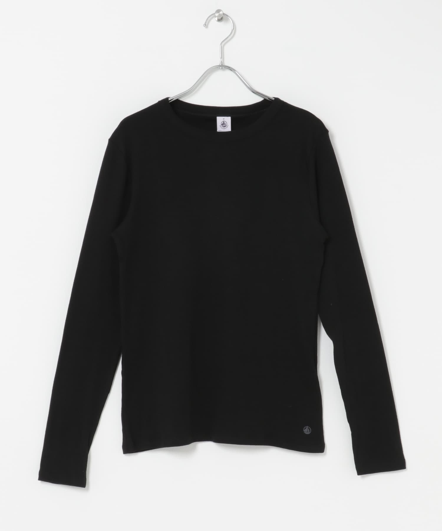 URBAN RESEARCH DOORS PETIT BATEAU クルーネック長袖Tシャツ アーバンリサーチドアーズ トップス カットソー・Tシャツ ネイビー ブラック ホワイト【送料無料】 thumbnail 3