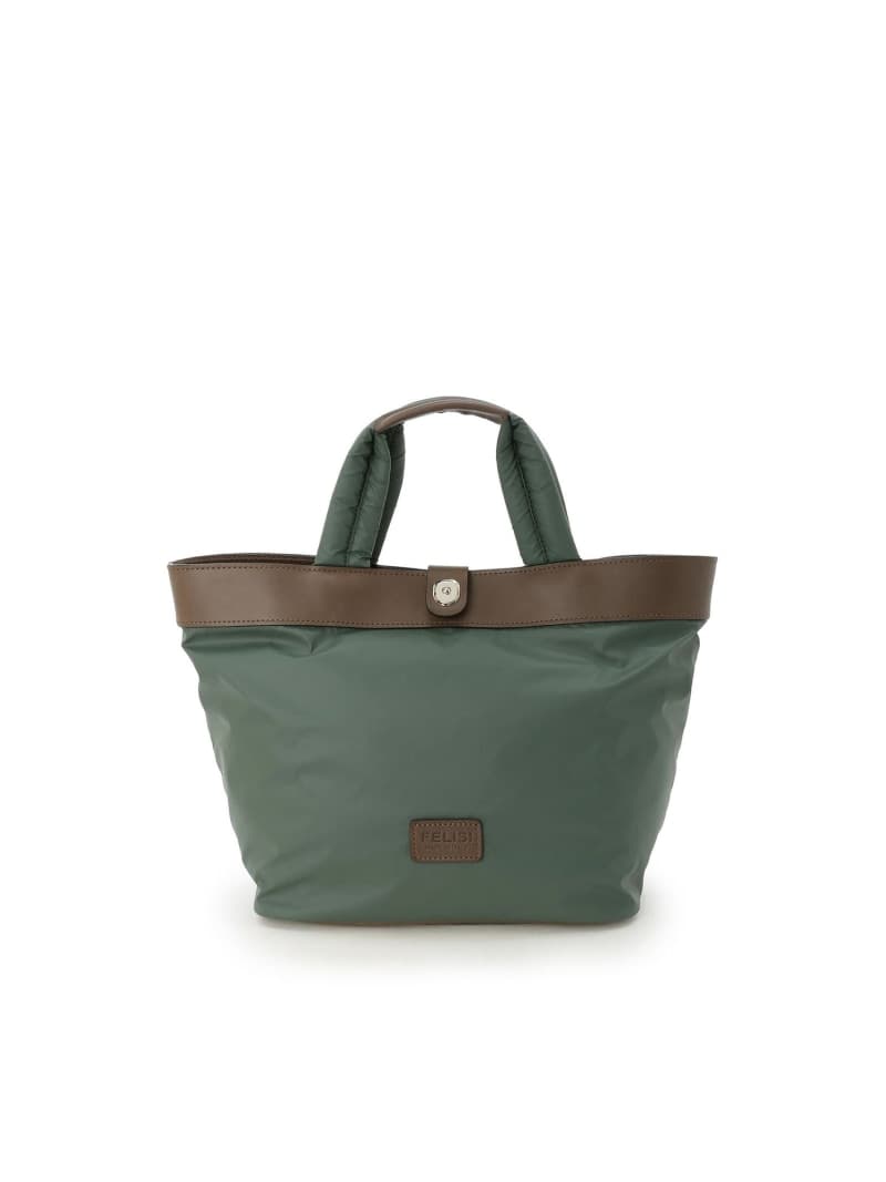 【SALE／20%OFF】Felisi リップストップ ナイロン ハンドバッグ トートバッグ 24/4/HK フェリージ バッグ トートバッグ ベージュ【RBA_E】【送料無料】