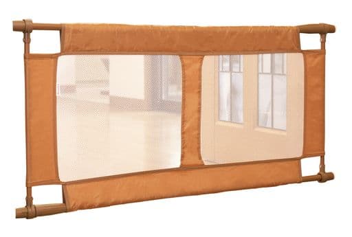 グリーンライフ(GREENLIFE)ベビーフェンスM幅90~130x奥行4.3x高さ60cm間口に合わせて設置RBF-MY(BR)