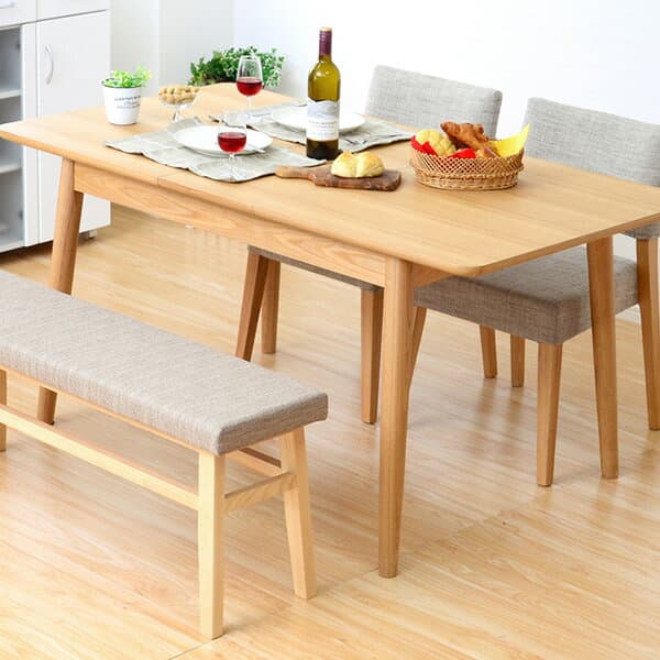 【レビュー特典】 幅120-150の伸縮式天板！ダイニングテーブル単品 シンプル かわいい おしゃれ