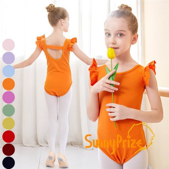 10カラー バレエ レオタード 子供 キッズ バレエ形体服 可愛さ満載 バレエダンス 連体ダンス服 バレエ 女の子 子供 ジュニア 練習着 演出用 子供ダンス衣装 パープル ピンク ブルー レッド イエロー グリーン オレンジ ブラック 110 120 130 140 150 160 d1387d3d3lc