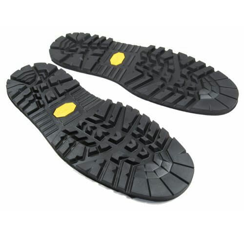 ビブラム 1276ソール 『黒』 100サイズ【Vibram 靴 靴底 修理 補修 ラバーソール】