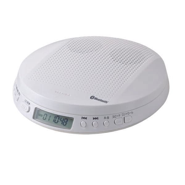 東芝 ポータブルCDプレーヤー TY-P50(W) ホワイト