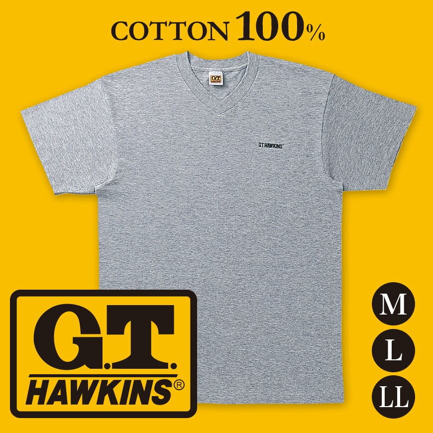 グンゼ 綿100% Tシャツ メンズ インナーシャツ 半袖 vネック M〜LL インナー 下着 肌着 綿 白 tシャツ V首 コットン ワンポイント 男性 thumbnail 2