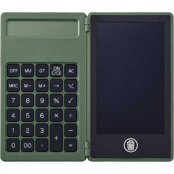 |電卓付き電子メモ（4．4インチ）|家電 電卓 デジタル文具 デジタルメモ 販売促進商品 販促 景品 イベント用品 法人ギフト 賞品 低額ギフト 販促・イベント1000