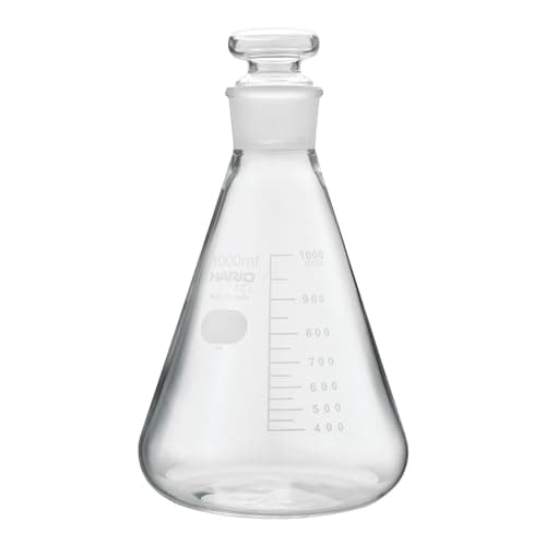 ハリオ(Hario) 共栓三角フラスコ 1000mL TS38 TSF-1L-SCI 送料無料