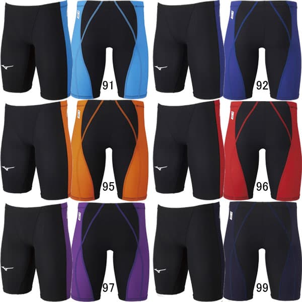 【30%OFF】ミズノ(MIZUNO) 男児用 競泳水着 MX-SONIC αII ジュニアハーフスパッツ N2MB2411