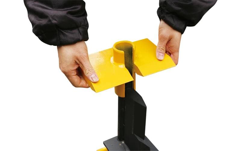 【法人様限定(フォークリフト必須)】 薪割り機 ウッドマスター エンジン式 10tKAZ 和コーポレーション