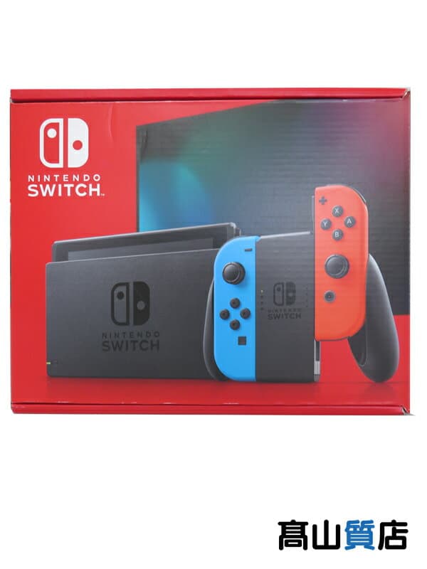 【訳有未使用品】任天堂 ニンテンドー『Nintendo Switch ネオンブルー・ネオンレッド』HAD-S-KABAH ゲーム機本体 1週間保証【中古】