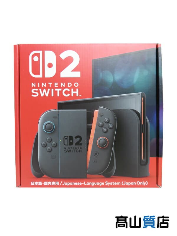 【未使用品】ニンテンドー『Nintendo switch2 日本語・国内専用』BEE-S-KB6CA ゲーム機本体 1週間保証【中古】