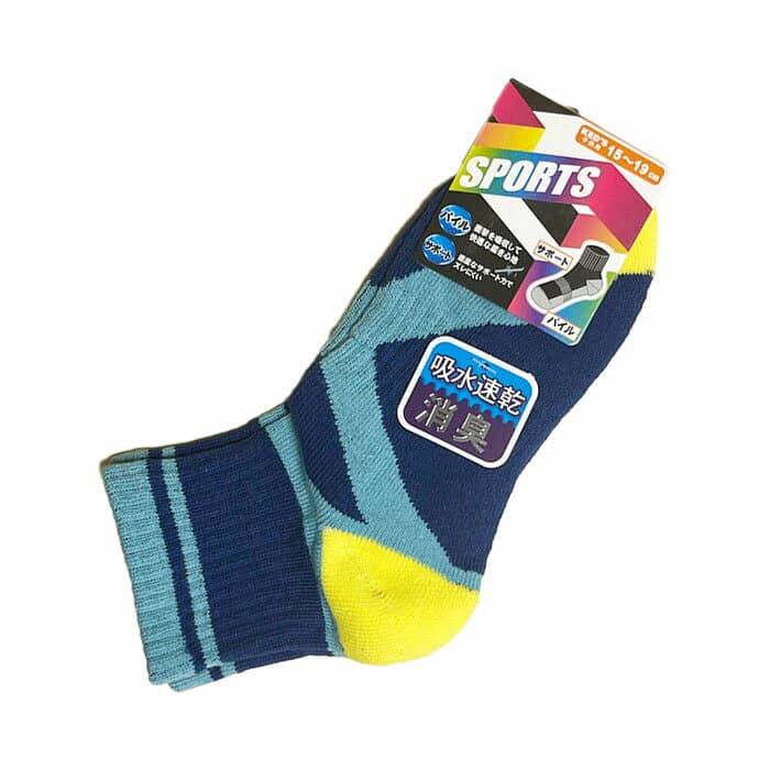 靴下 キッズ 子供 ソックス 運動会 発表会 修学旅行 保育園 スポーツ 体育 サッカー バスケ マラソン 小学校 男の子 女の子 15-19cm