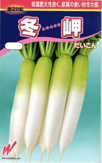 渡辺農事 ダイコン 大根 冬岬（ふゆみさき）小袋